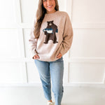Bear With Salmon Sweater