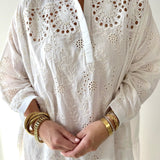 Billie Ivory Tier Sun Dress