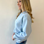 Blue Amalfi sweatshirt