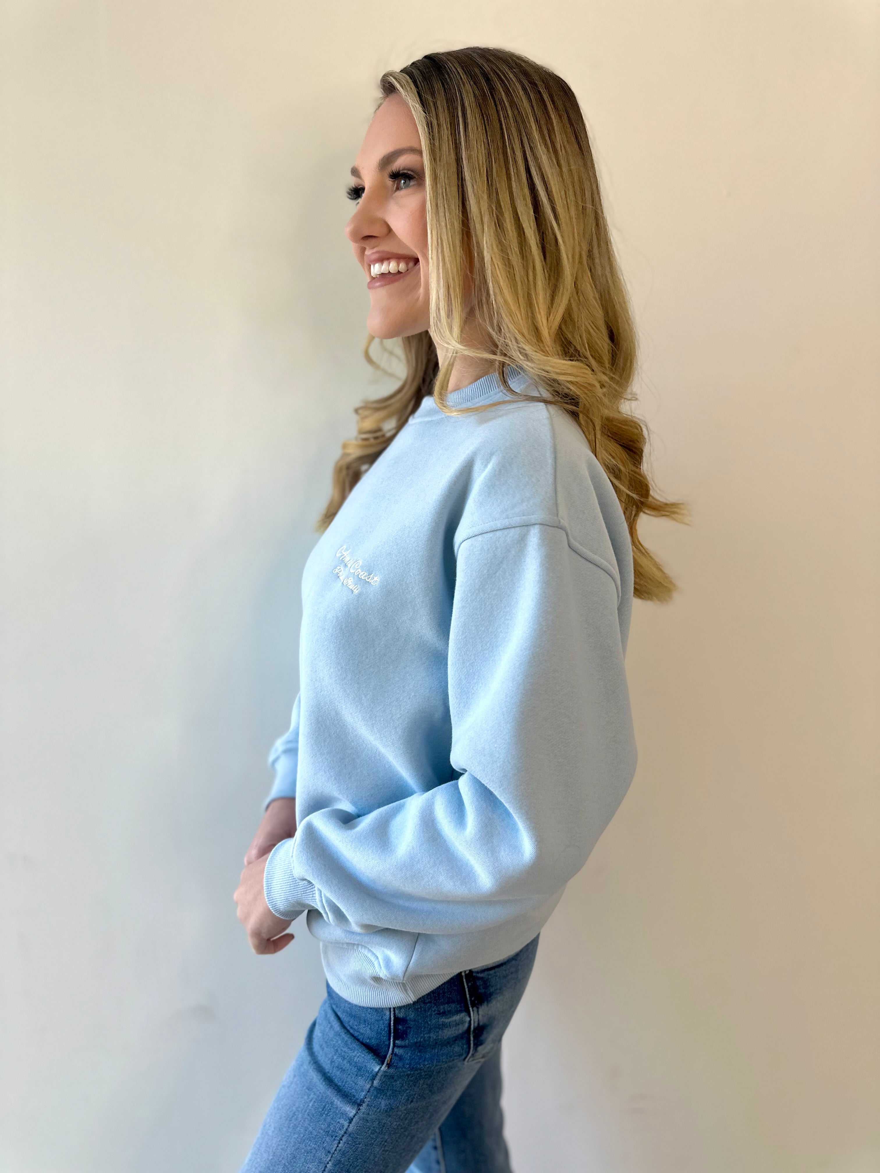 Blue Amalfi sweatshirt