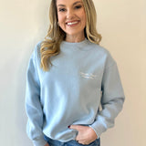 Blue Amalfi sweatshirt