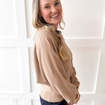 Boat Neck Classic Sweater - Oatmeal