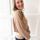 Boat Neck Classic Sweater - Oatmeal