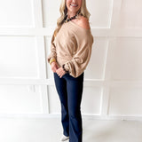 Boat Neck Classic Sweater - Oatmeal