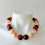 Bohemian Round Beaded Necklace