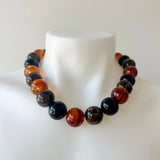 Bohemian Round Beaded Necklace