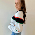 Bold Stripe Cardigan