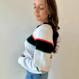 Bold Stripe Cardigan