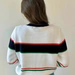 Bold Stripe Cardigan