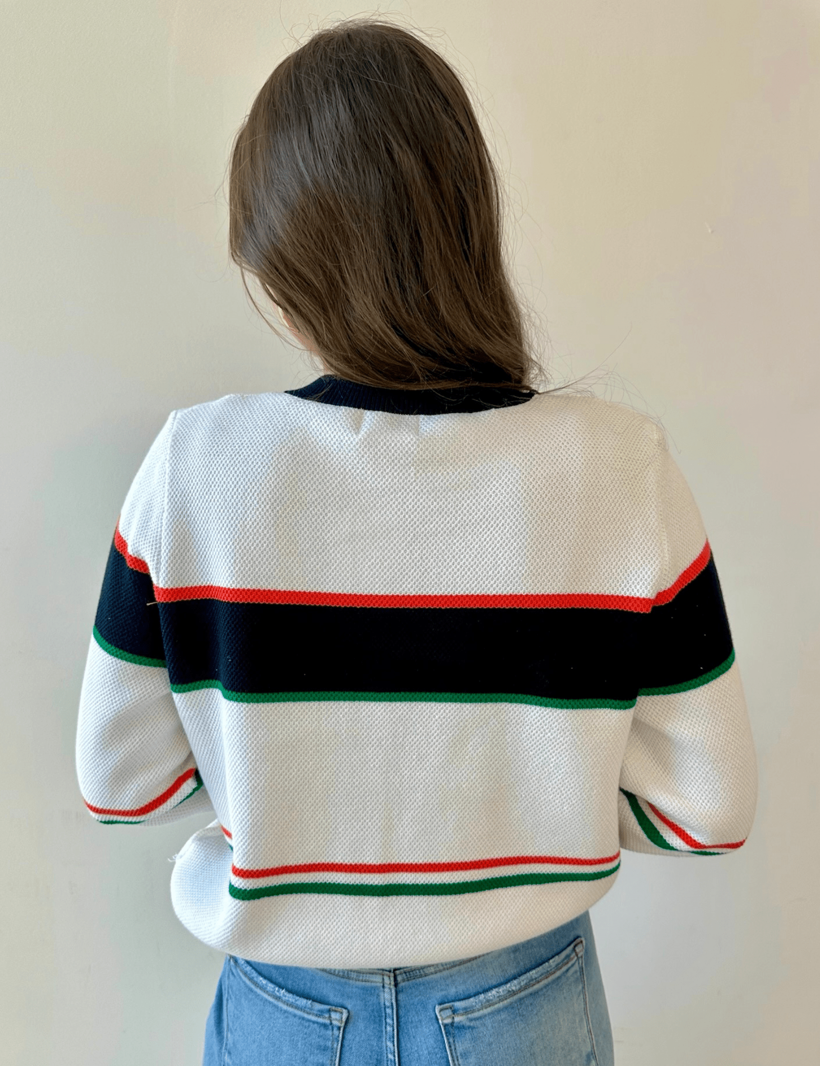 Bold Stripe Cardigan
