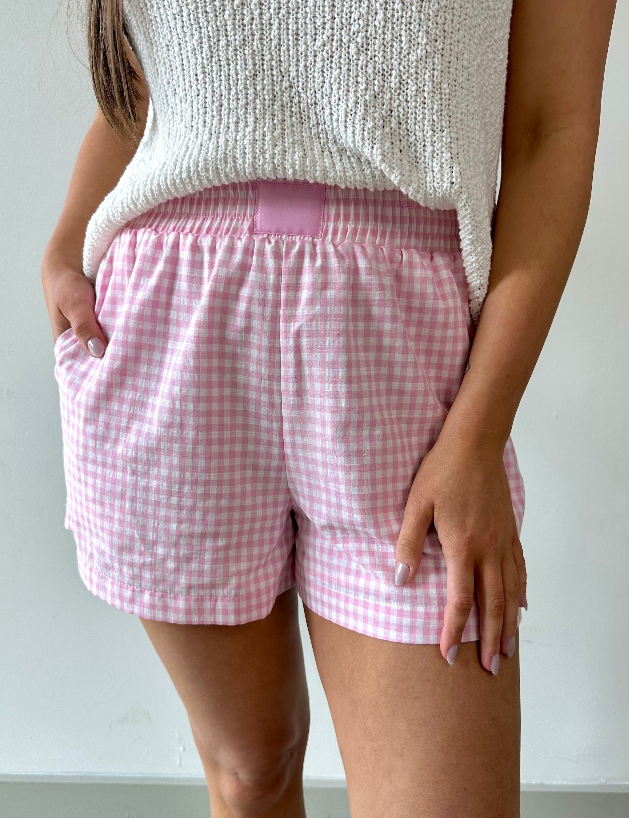 Boxer Short with Satin Label