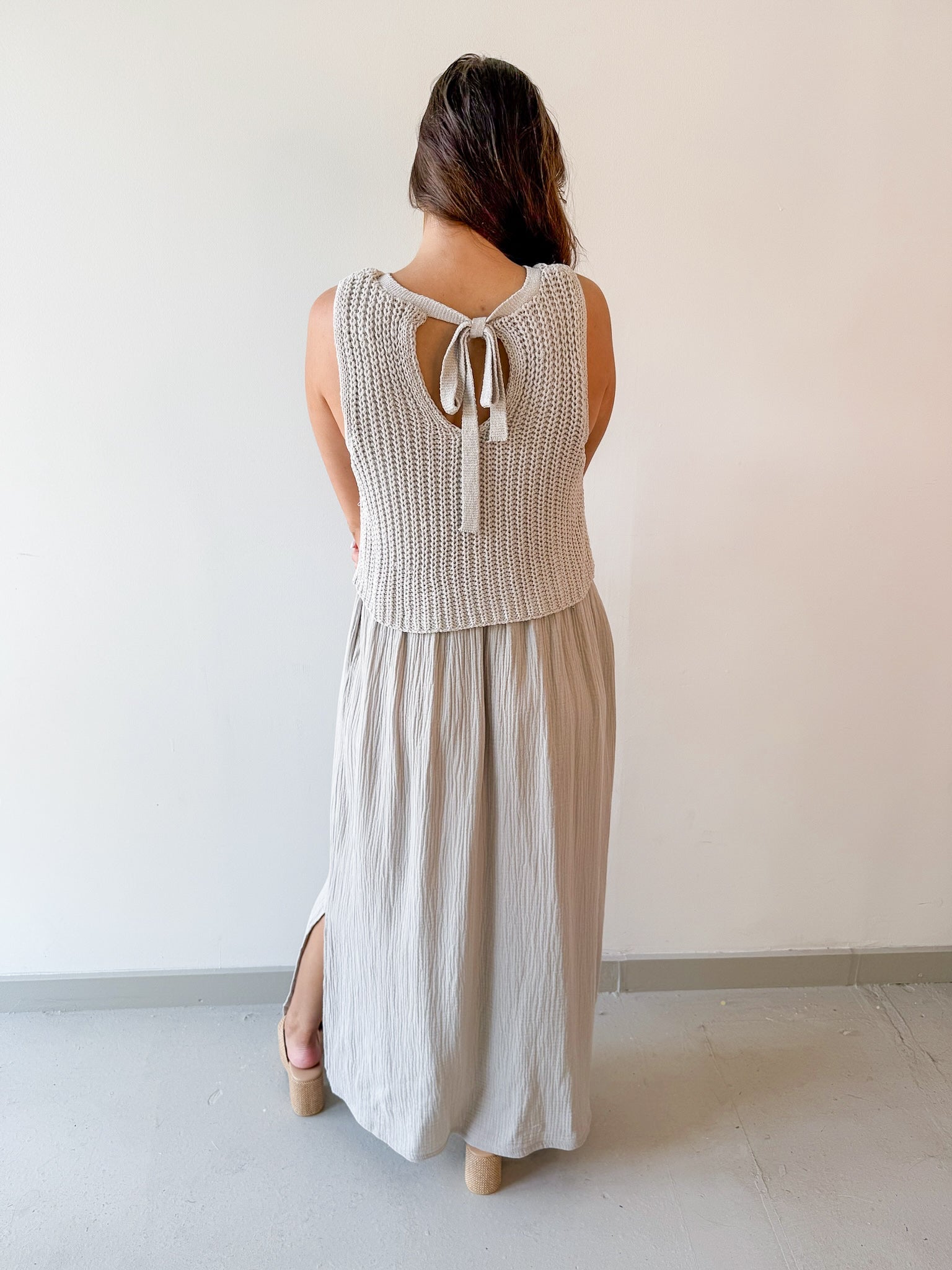 Braylee Sweater Layered Dress