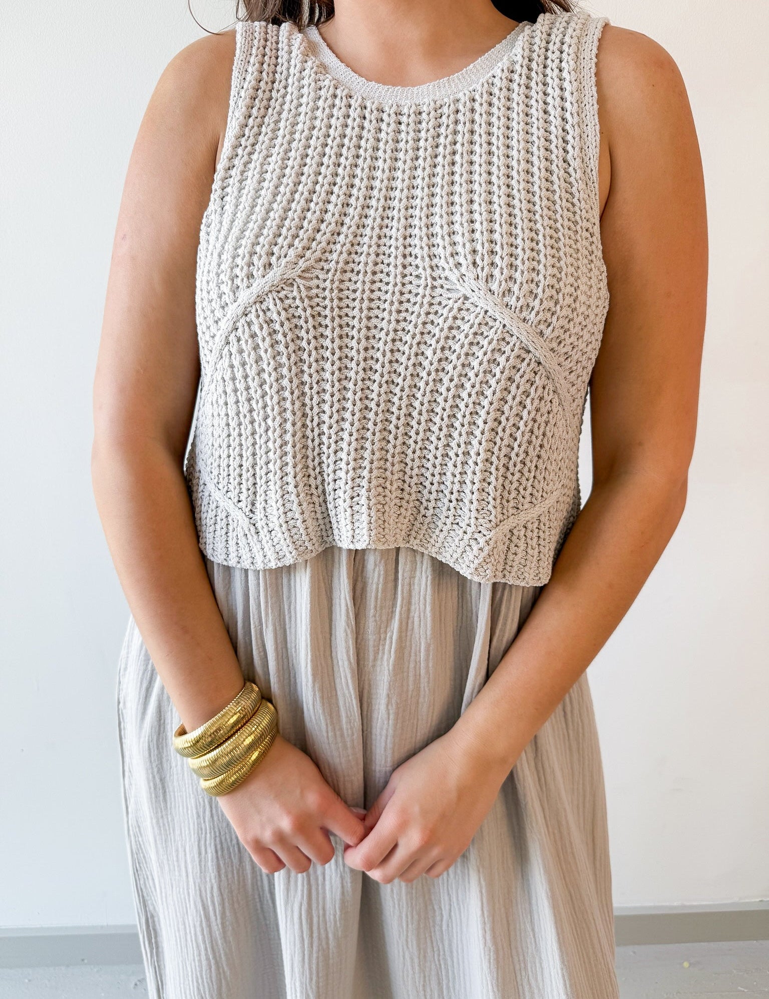 Braylee Sweater Layered Dress