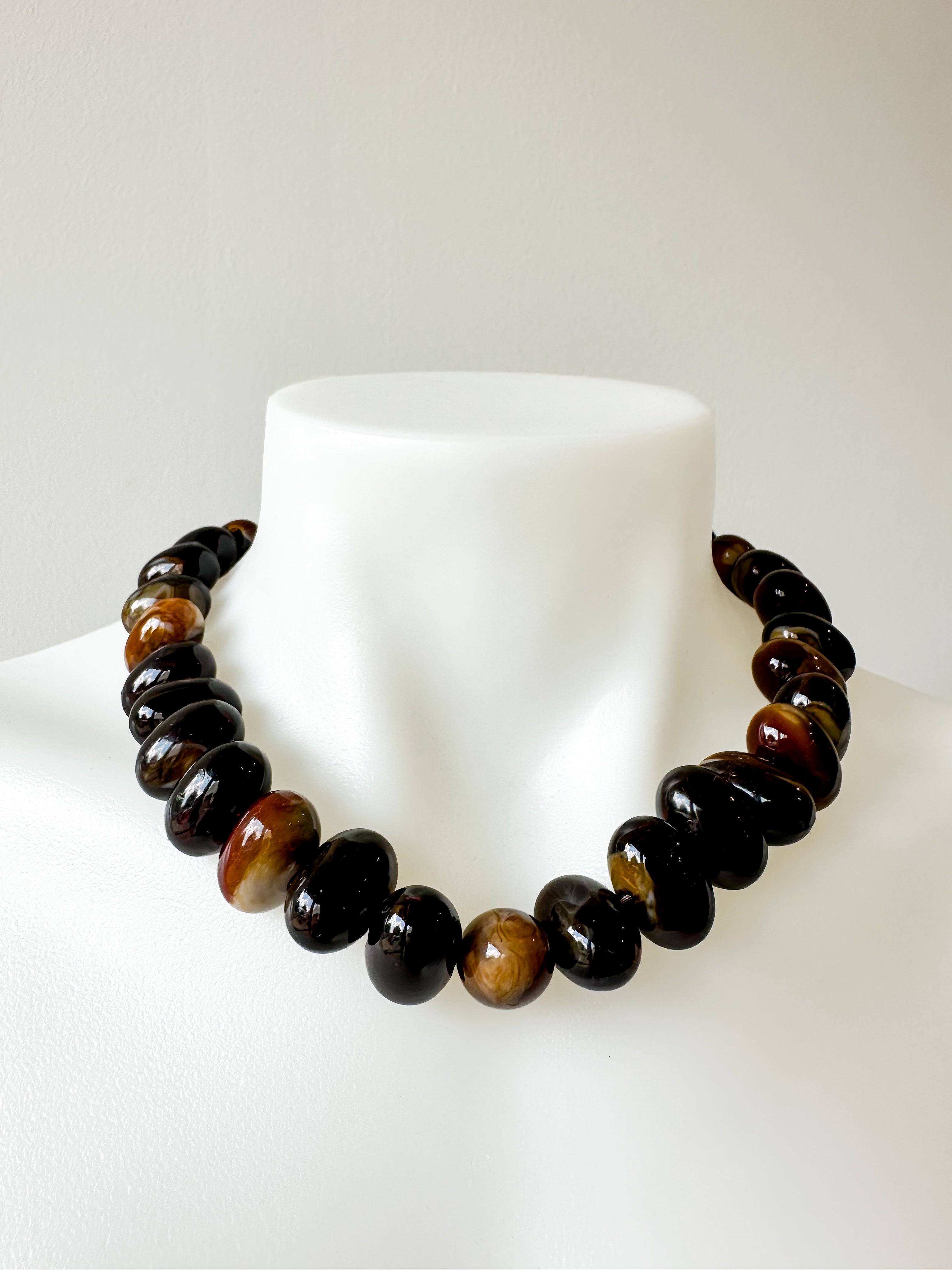 Brown Bead Necklace