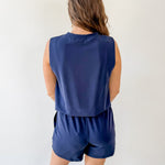 Bubble Hem Top & Short Set