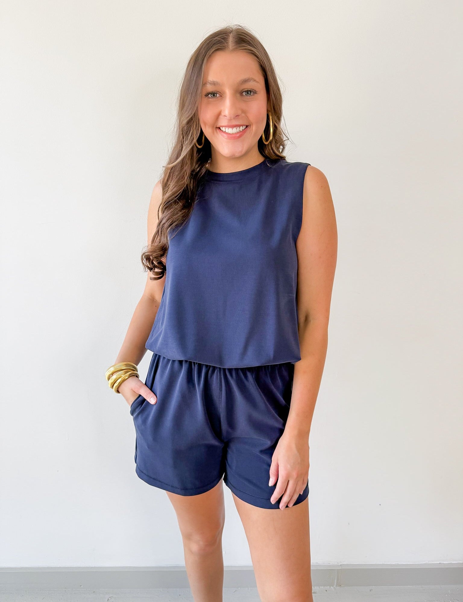Bubble Hem Top & Short Set