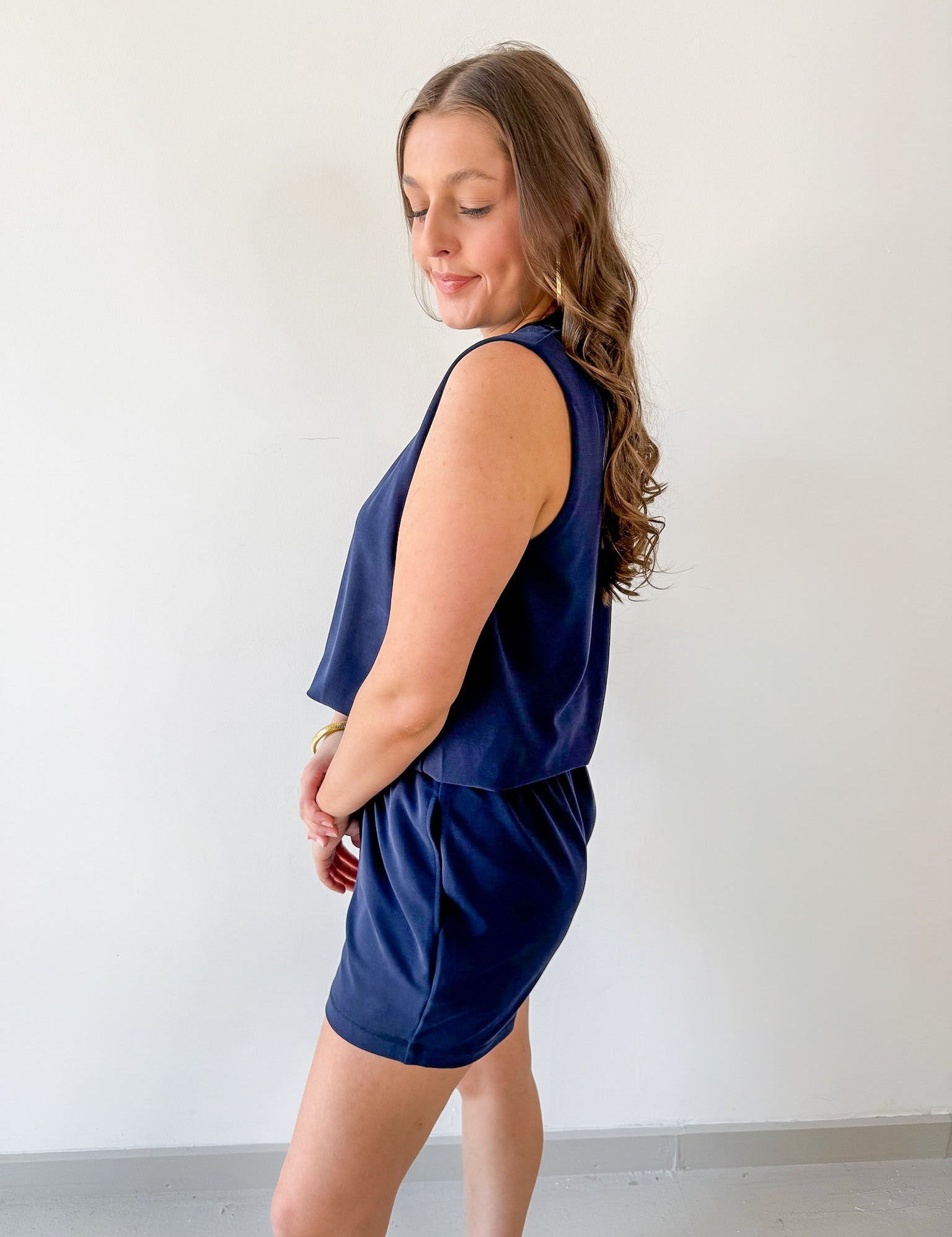 Bubble Hem Top & Short Set