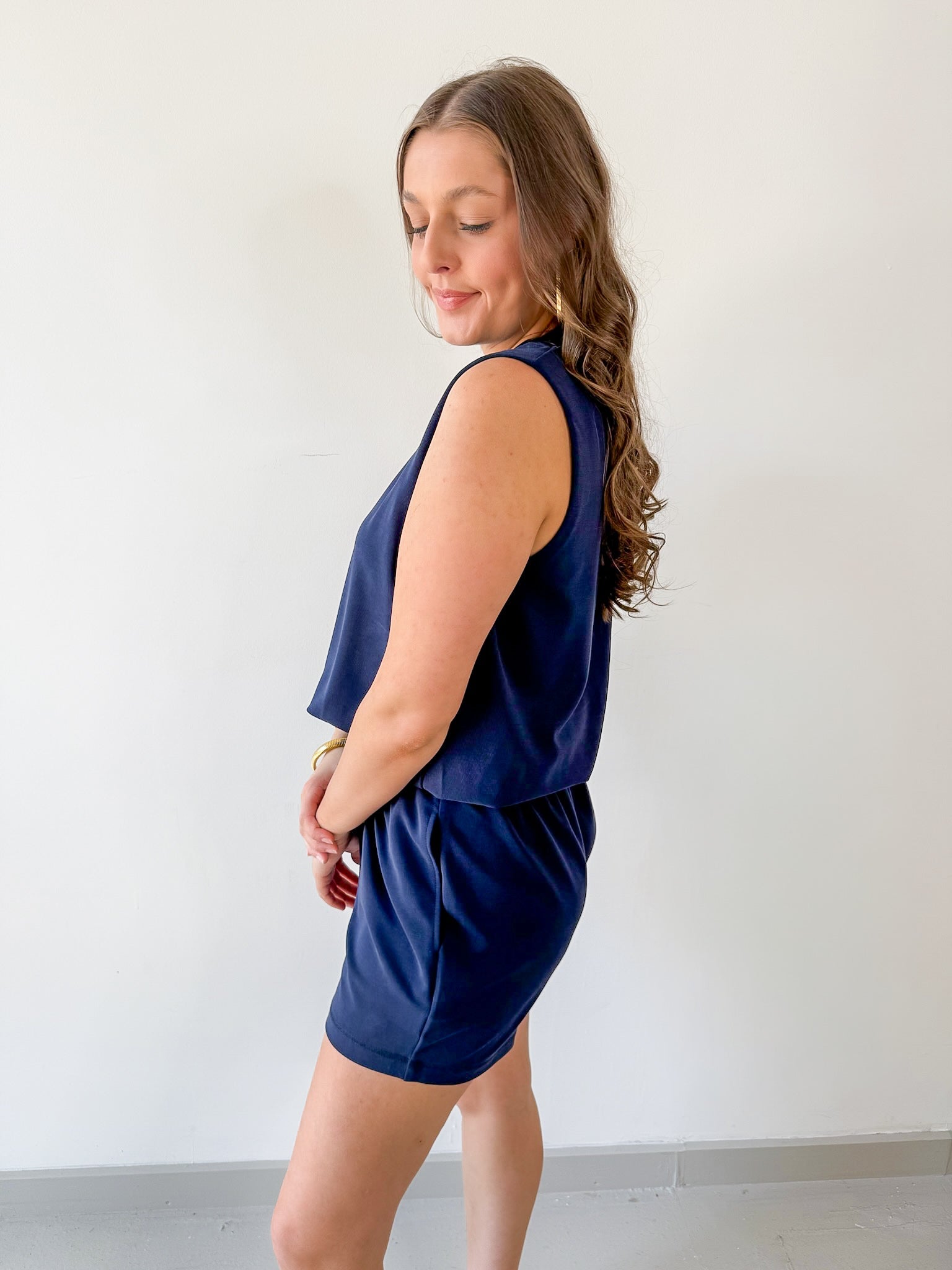 Bubble Hem Top & Short Set