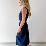 Button Down Denim Dress