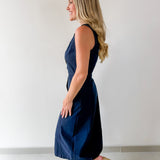 Button Down Denim Dress