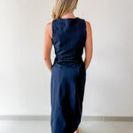 Button Down Denim Dress