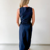 Button Down Denim Dress