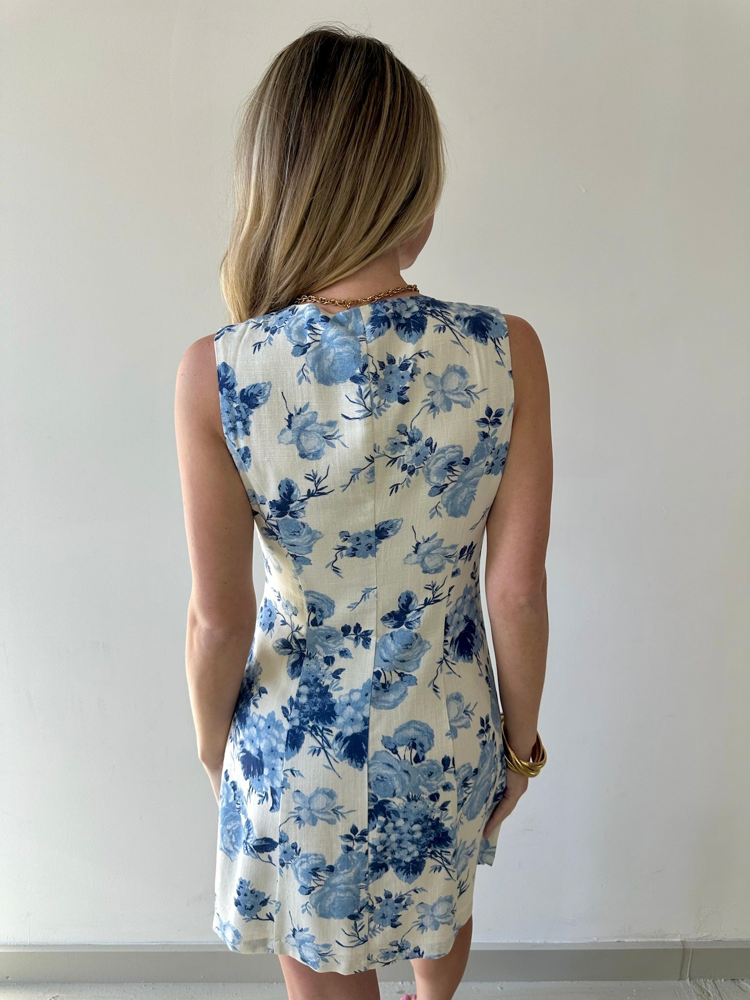 Button Down Dress - Off White