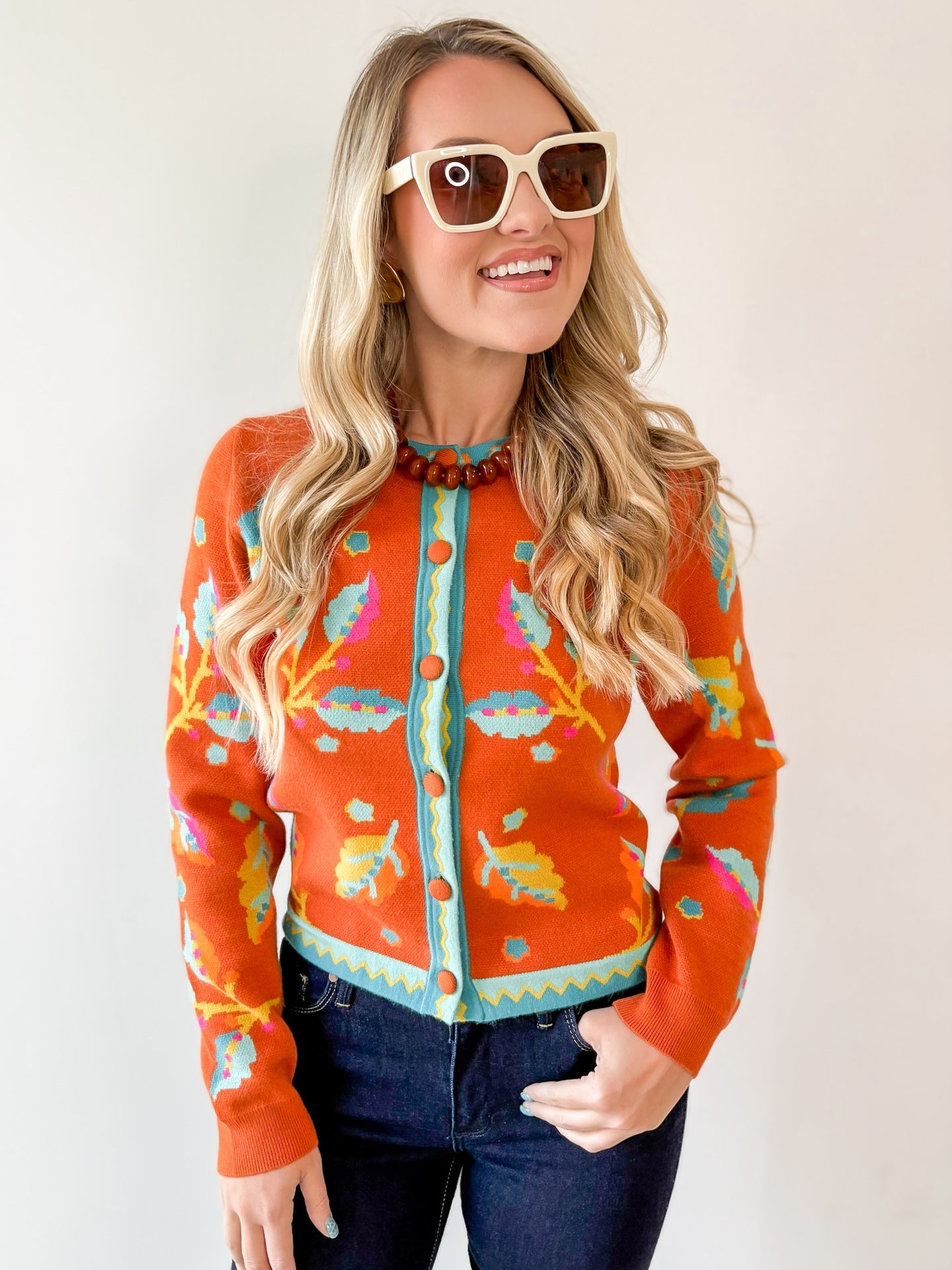 Button Long Sleeve Top