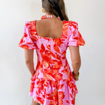 Cammie Lavender Print Dress
