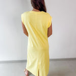 Cap Sleeve Knit Midi Dress