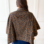 Cape Cardigan - Brown