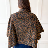 Cape Cardigan - Brown