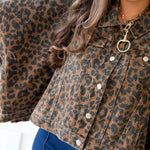 Cape Cardigan - Brown