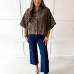 Cape Cardigan - Brown