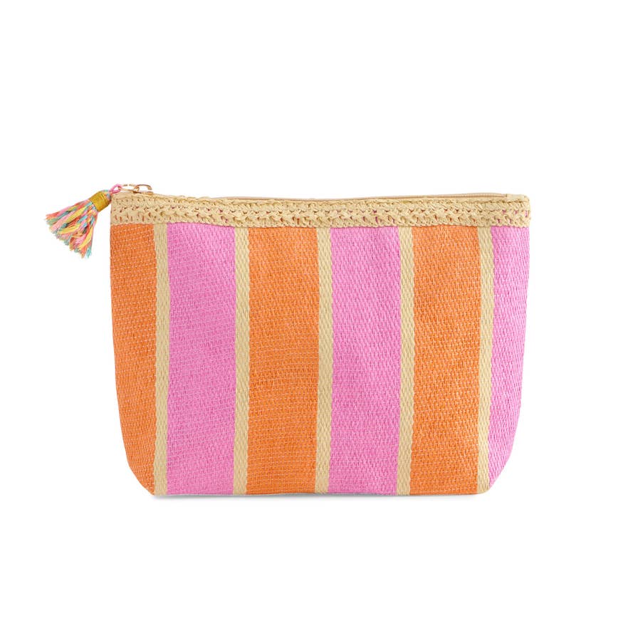 Capri Zip Pouch Pink