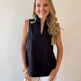 Charlotte Mock Neck Top