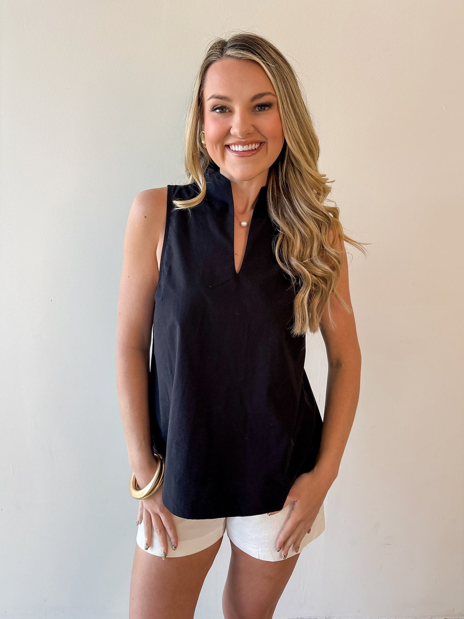 Charlotte Mock Neck Top