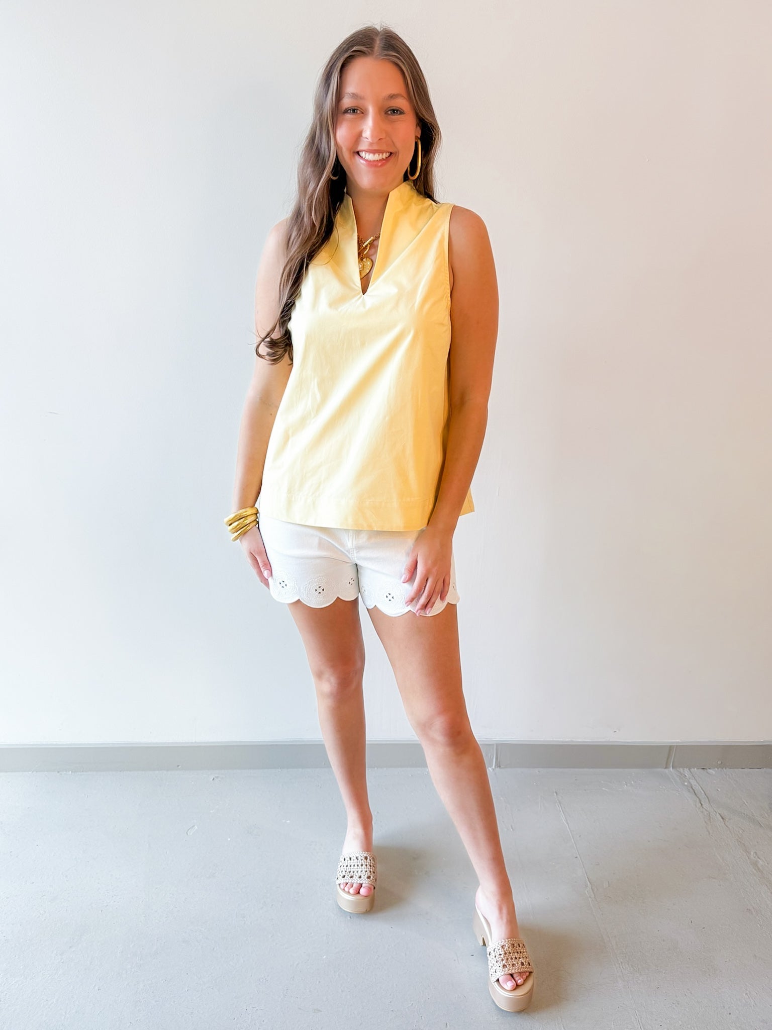 Charlotte Mock Neck Top