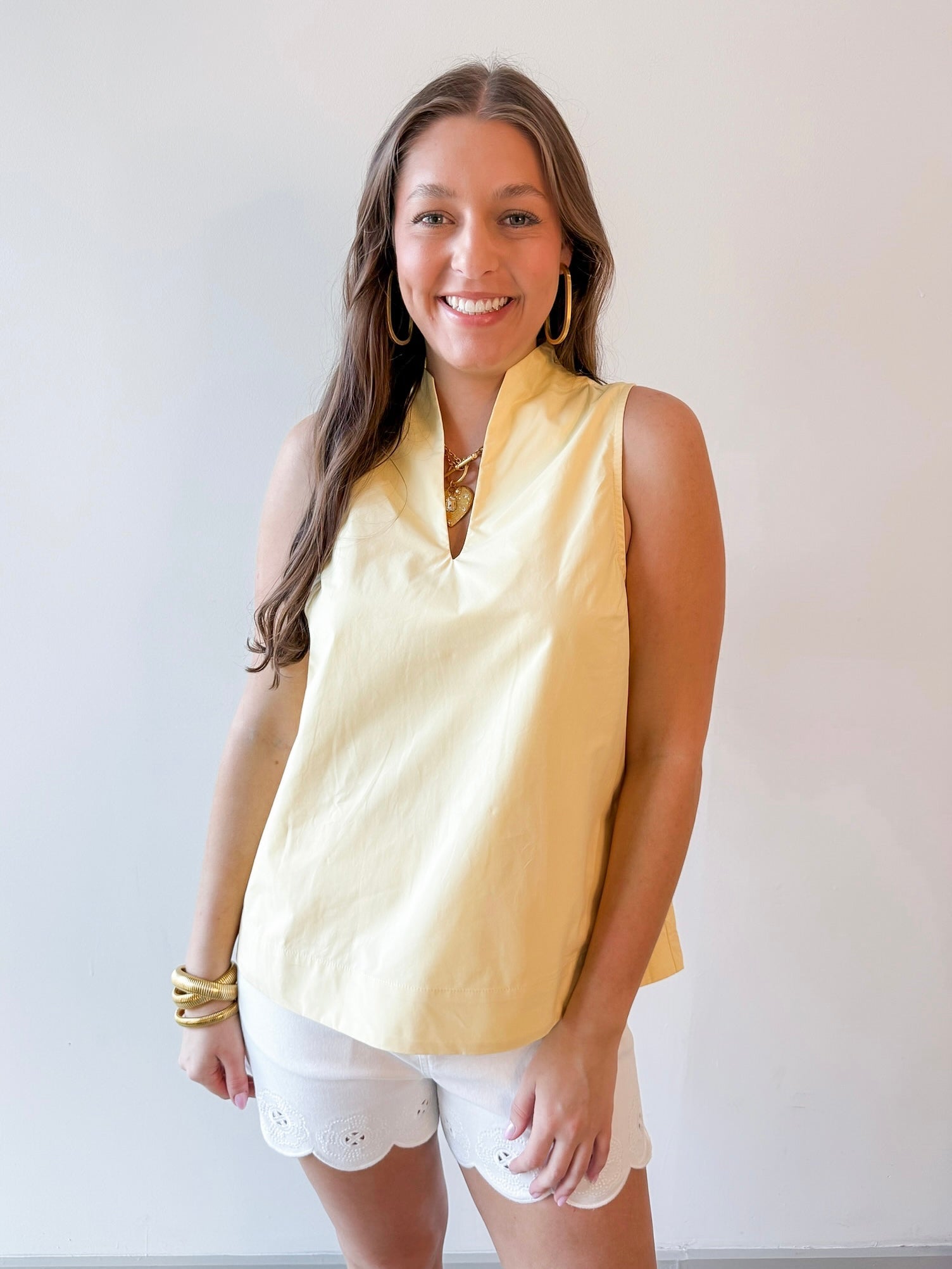 Charlotte Mock Neck Top