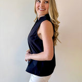 Charlotte Mock Neck Top