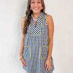 Check Print Dress