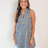 Check Print Dress