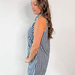 Check Print Dress