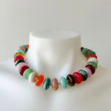 Chunky Colorful Beaded Necklace