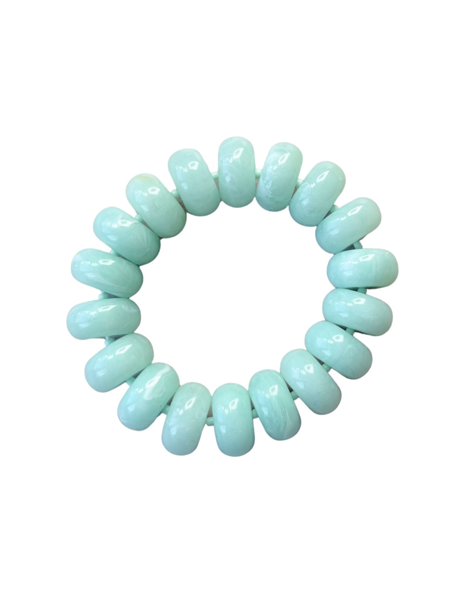 Chunky Marble Beaded Bracelet