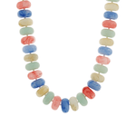 Chunky Marble Beaded Necklace