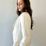 Cinched Sleeve Blazer