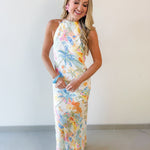 Coastline Halter Dress
