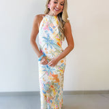Coastline Halter Dress