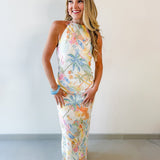Coastline Halter Dress